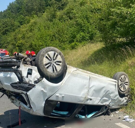 Accident grav pe drumul Sf. Ion Cluj, bărbat de 55 de ani prins sub mașină, intervenție ISU SMURD