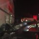 Pompierii intervin la un accident rutier în Someșul Rece, Cluj, pentru a elibera doi bărbați dintr-un autoturism răsturnat