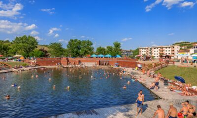 Băile Cojocna din județul Cluj – vedere generală în starea actuală