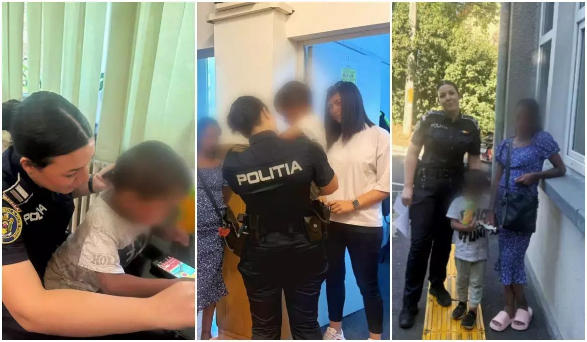 Copil de 3 ani găsit singur într-un autobuz din Brașov, regăsit la poliție