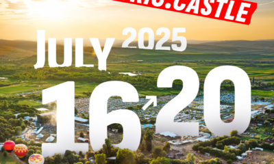 Mii de fani dansează în fața scenei principale la festivalul Electric Castle 2025