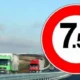 Indicator rutier interzicere trafic greu la intrarea în Cluj-Napoca