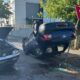 Două mașini avariate după un accident rutier în Cluj-Napoca