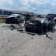 Două mașini avariate în urma unui accident grav pe centura Vâlcele–Apahida, 25 iulie 2025
