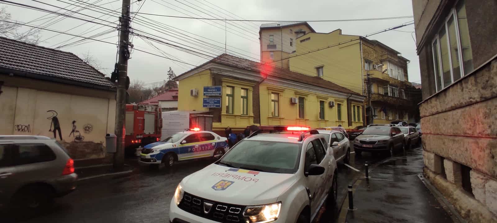 Spitalul de copii Cluj-Napoca – imagine exterioară a Clinicii Pediatrie 2, locul tragediei în care o mamă s-a aruncat de la etaj