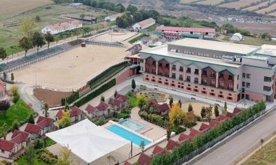 Vedere exterioară ISSA Resort Turda, cel mai nou resort de 5 stele din Cluj