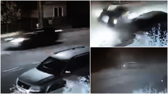 Mașină furată, accident violent pe DN1 în localitatea Gilău, Cluj