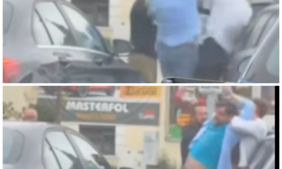 Bătaie ca-n filme între doi șoferi în trafic la Cluj-Napoca