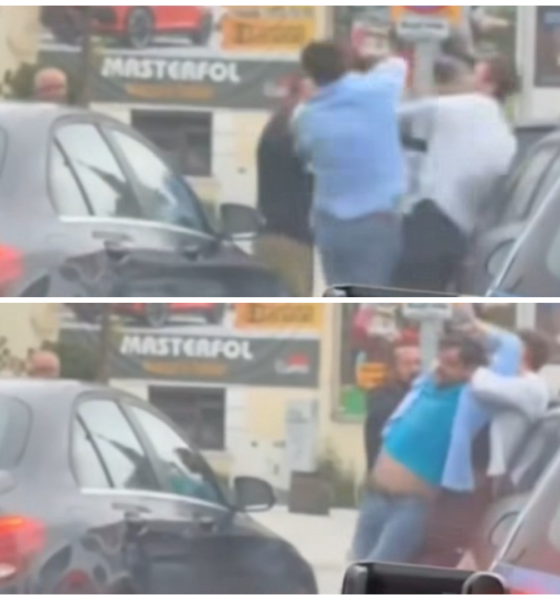 Bătaie ca-n filme între doi șoferi în trafic la Cluj-Napoca