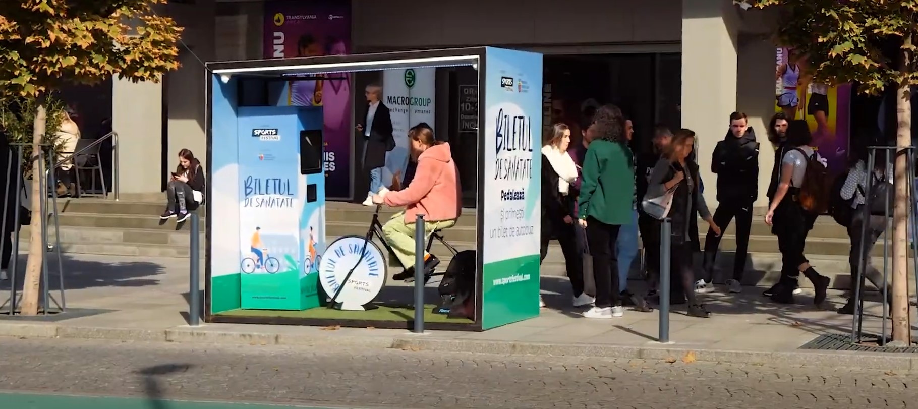 Clujenii fac genuflexiuni pentru un bilet gratuit de autobuz în cadrul proiectului „Biletul de Sănătate” 2025