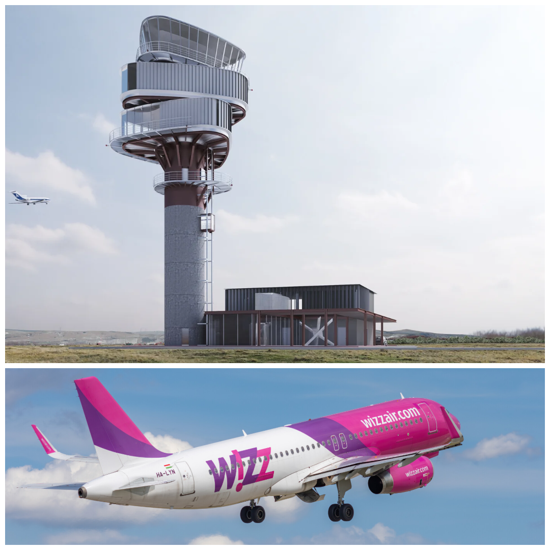 Controlor de trafic a adormit pe tură la Aeroportul Cluj, incident grav cu un avion Wizz Air