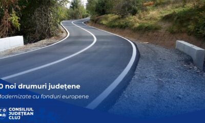 Reabilitare drumuri în comuna Aghireșu finanțată de Consiliul Județean Cluj, condus de Alin Tișe