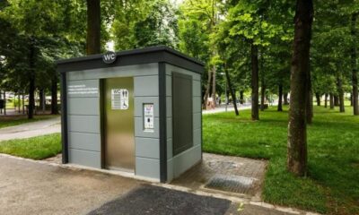 Toalete publice cu autocurățare la Florești, taxă 2 lei