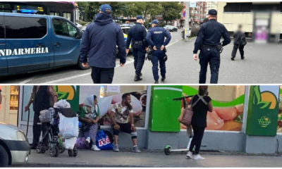 Poliția Locală din Cluj-Napoca aplică amenzi cerșetorilor în cadrul unei acțiuni de prevenire