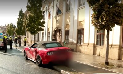 Copil de 12 ani lovit pe trotuar de un Mustang la Cluj