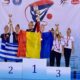 Echipa CSM Cluj la gimnastică ritmică, campioană balcanică la Belgrad 2025