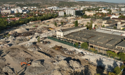 Demolarea fostei platforme industriale Carbochim din Cluj-Napoca – începutul regenerării urbane din Piața 1 Mai.