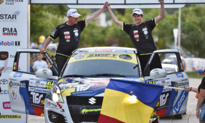 Pilotul clujean Dragoș Tuluc, triplu campion național la doar 16 ani, în Campionatul Național de Raliuri 2025