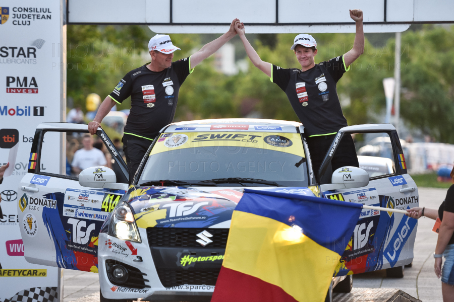 Pilotul clujean Dragoș Tuluc, triplu campion național la doar 16 ani, în Campionatul Național de Raliuri 2025