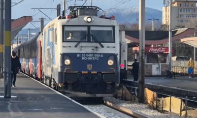 Vagon restaurant CFR Călători modernizat prin PNRR pe ruta Cluj–Brașov