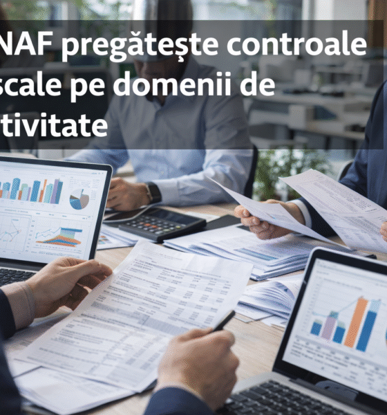ANAF pregătește controale fiscale pe domenii de activitate