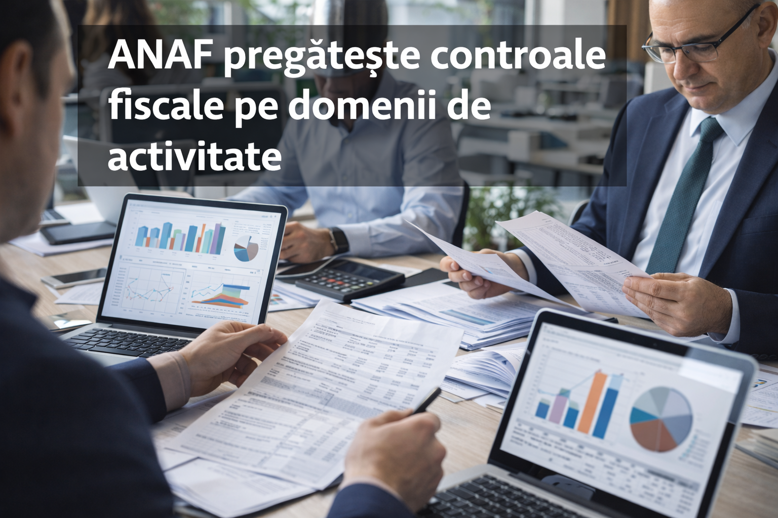 ANAF pregătește controale fiscale pe domenii de activitate